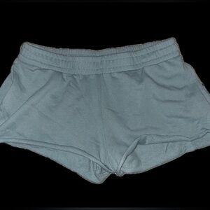 blue garage low waisted shorts